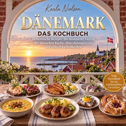 Cover: Dänemark Kochbuch – Authentische Rezepte