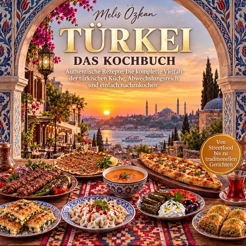 Cover: Türkei Kochbuch – Authentische Rezepte